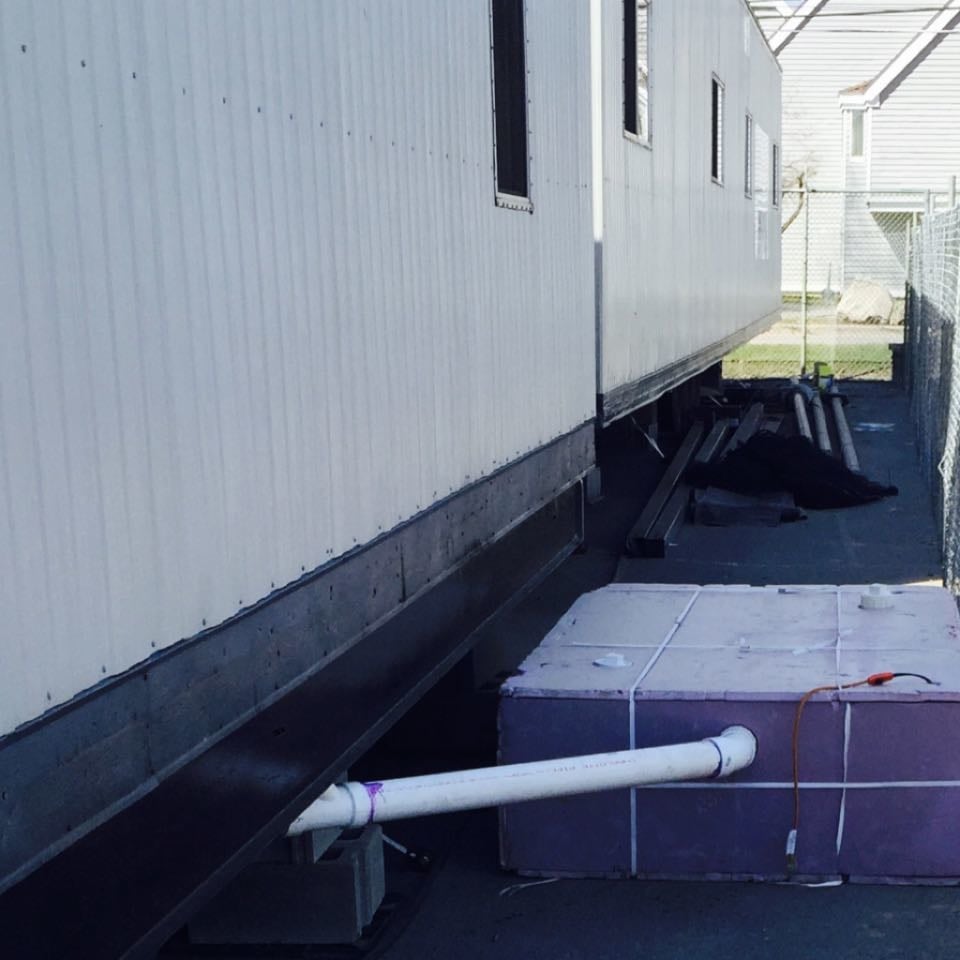 ADA Portable Restroom project completion